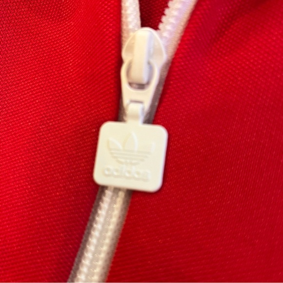 adidas Red Track Pants & Jacket Set - Picture 5 of 13